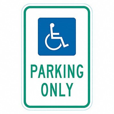 ADA Handicapped Parking Sign 18 x 12