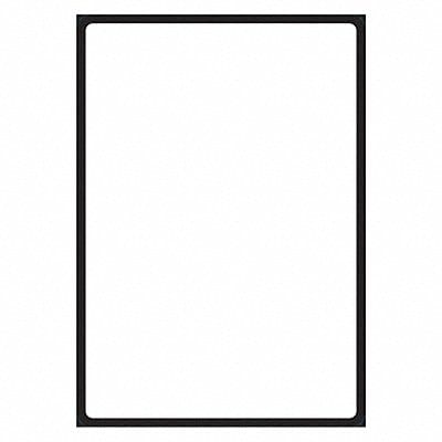 Plastic Blank Sign 10x7in Plastic PK10