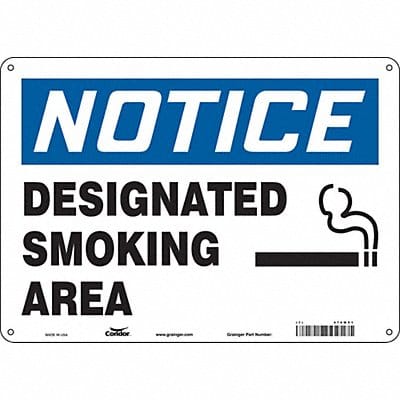K1341 Safety Sign 10 inx14 in Polyethylene