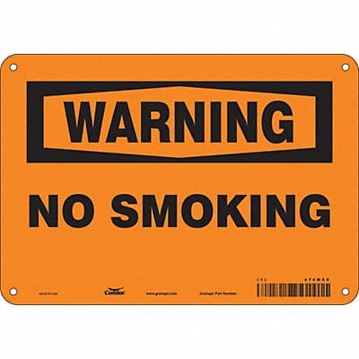 Safety Sign 7 in x 10 in Polyethylene