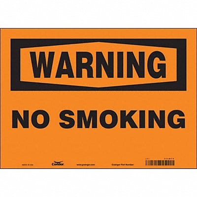 Safety Sign 10 inx14 in Vinyl