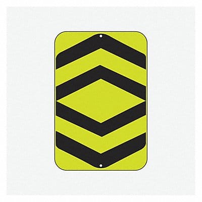 Safety Sign 6 in x 4 in Aluminum