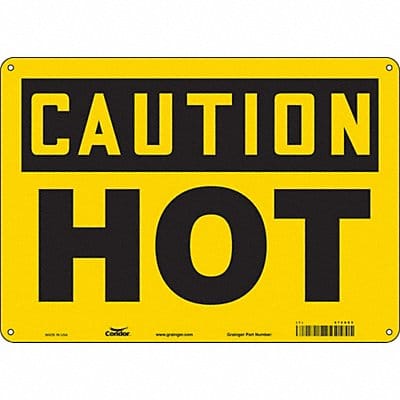 Safety Sign 10 inx14 in Aluminum