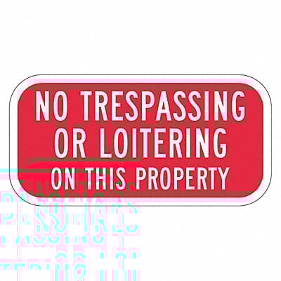 Office and Facility Sign 6 x 12 Alum