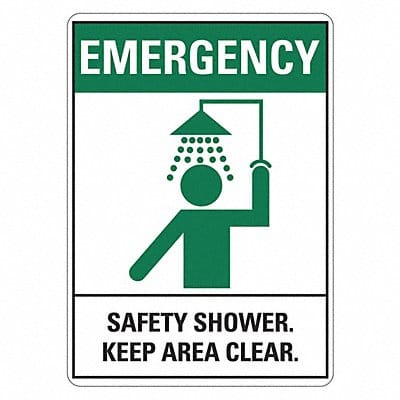 Office and Facility Sign 14x10in Plastic