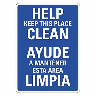 Office and Facility Sign 14x10in Plastic