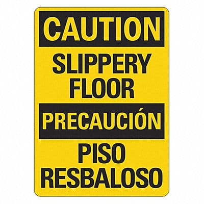 Facility Sign 14 inx10 in Plastic