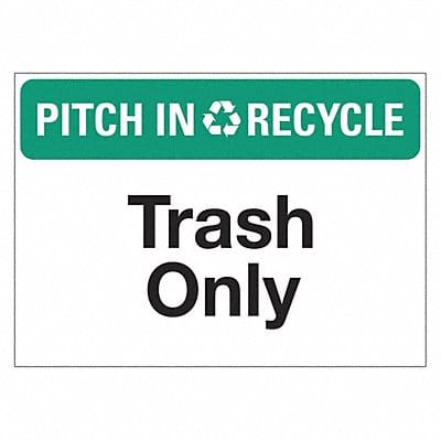 Office and Facility Sign 7x10in Plastic