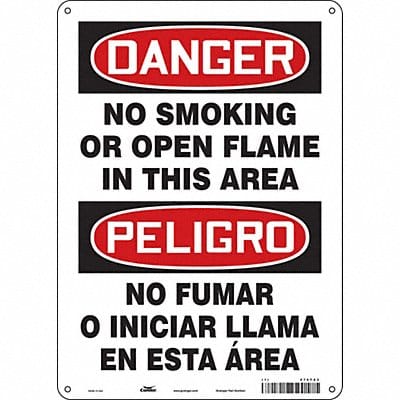 Safety Sign 14 in x 10 in Aluminum