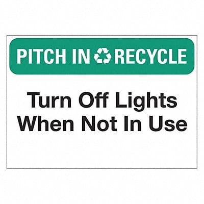 Office and Facility Sign 7x10in Plastic