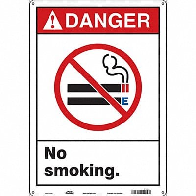Safety Sign 14 inx20 in Aluminum