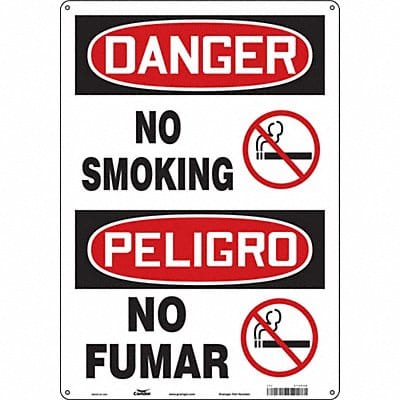 Safety Sign 20 in x 14 in Aluminum