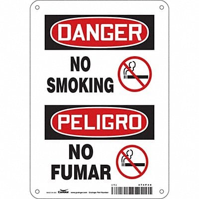 J6938 Safety Sign 10 inx7 in Vinyl