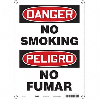 Safety Sign 14 in x 10 in Aluminum