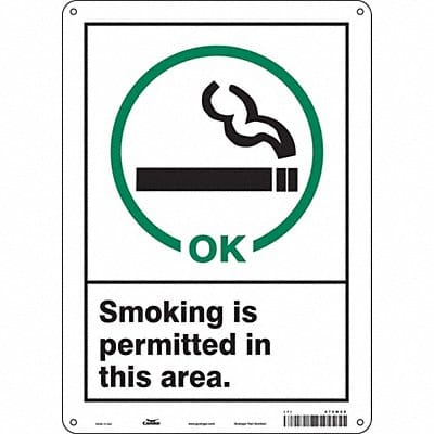 Safety Sign 14 inx10 in Aluminum