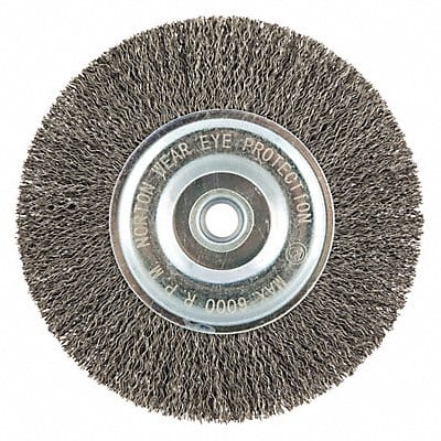 Wire Wheel Brush Crimped Carbon Steel