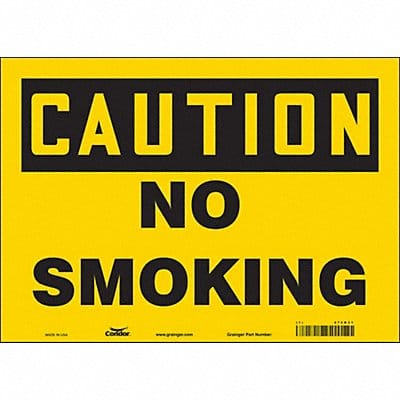 Safety Sign 10 inx14 in Vinyl