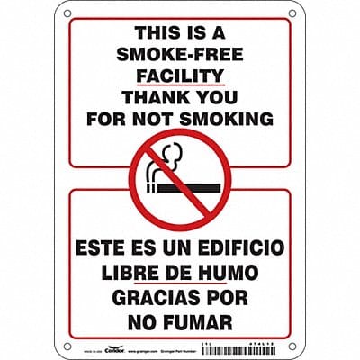 Safety Sign 10 inx7 in Polyethylene