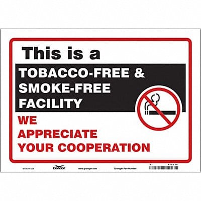 K1243 Safety Sign 10 inx14 in Vinyl