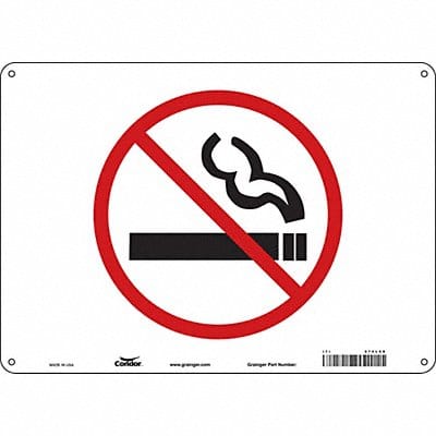 Safety Sign 10 in x 14 in Polyethylene