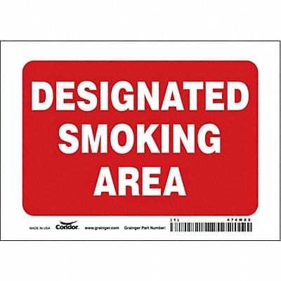 J7716 Safety Sign 5 inx7 in Vinyl