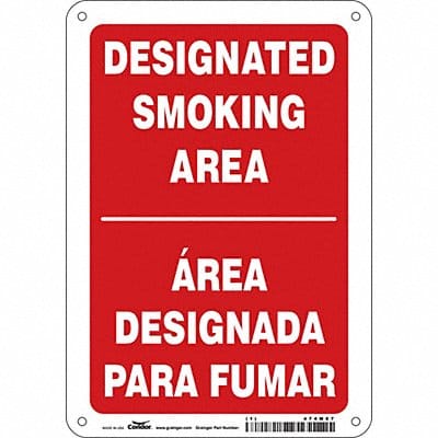 Safety Sign 10 inx7 in Polyethylene