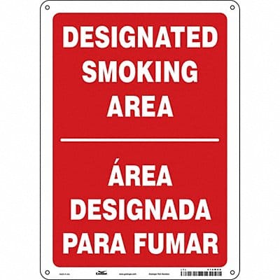 Safety Sign 14 in x 10 in Polyethylene