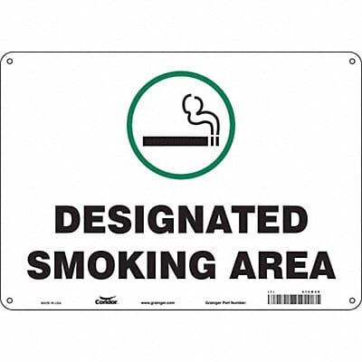 Safety Sign 10 inx14 in Polyethylene