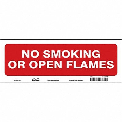 Safety Sign 5 in x 14 in Vinyl