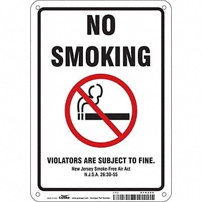 Safety Sign 10 inx7 in Polyethylene Safety Sign 10 inx7 in Polyethylene