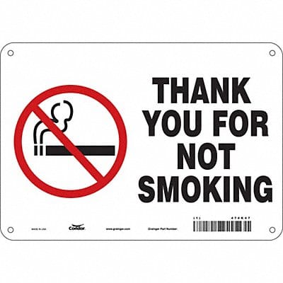 Safety Sign 7 inx10 in Polyethylene