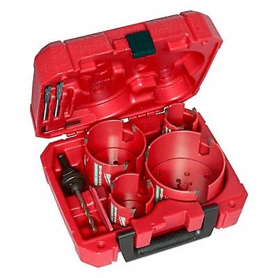 Hole Saw Kit Saw Range 3/4 to 4-3/4