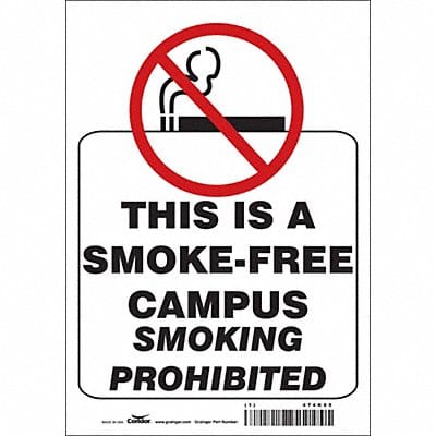 Safety Sign 10 inx7 in Vinyl