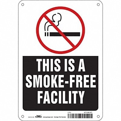Safety Sign 10 inx7 in Aluminum