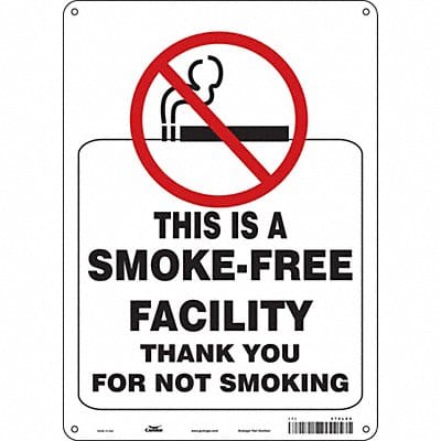 Safety Sign 14 in x 10 in Aluminum