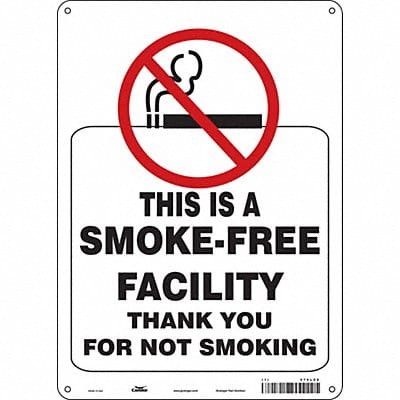 Safety Sign 14 in x 10 in Polyethylene