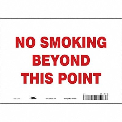 Safety Sign 7 in x 10 in Vinyl