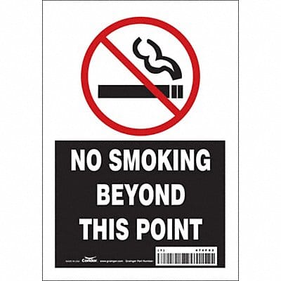 Safety Sign 10 in x 7 in Vinyl
