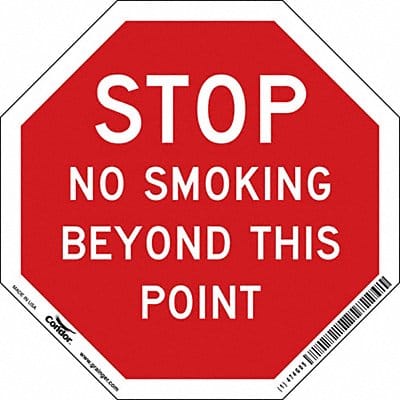 Safety Sign 6 inx6 in Vinyl