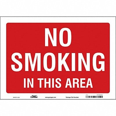 Safety Sign 10 inx14 in Vinyl