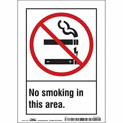 Safety Sign 7 in x 5 in Vinyl