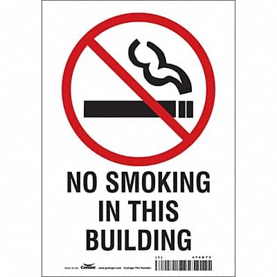 Safety Sign 10 inx7 in Vinyl