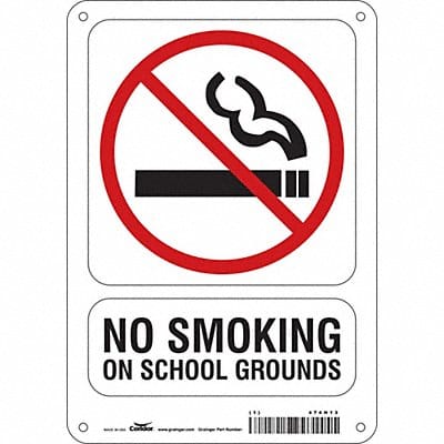 Safety Sign 10 inx7 in Aluminum