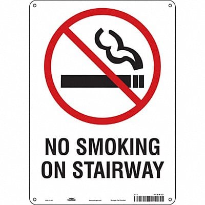 Safety Sign 14 in x 10 in Polyethylene