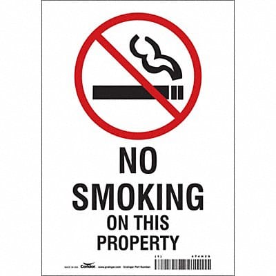Safety Sign 10 in x 7 in Vinyl