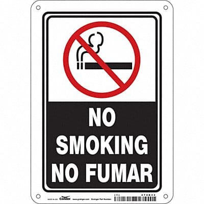 Safety Sign 10 inx7 in Aluminum