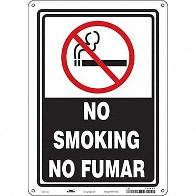 Safety Sign 14 inx10 in Aluminum