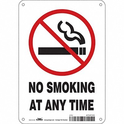 Safety Sign 10 in x 7 in Polyethylene