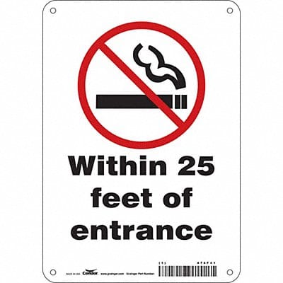 Safety Sign 10 inx7 in Polyethylene