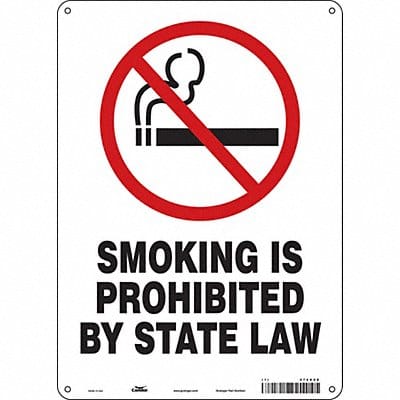 Safety Sign 14 in x 10 in Aluminum